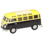Volkswagen Bus 1962 yellow/black (43209)