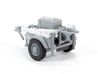 Oxford Diecast Grey NFS Coventry Climax Pump Trailer