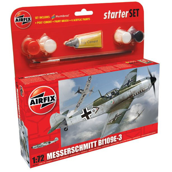 Messerschmitt Bf109E-3 Starter Set (55106)